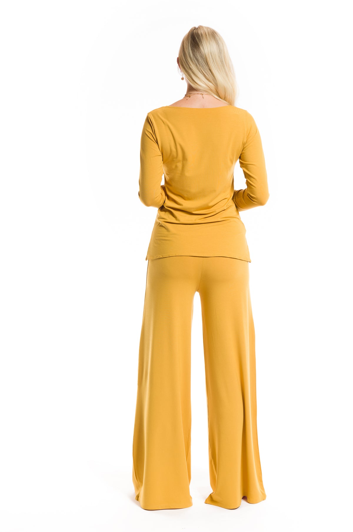 LONG SLEEVE TOP TIBETAN YELLOW