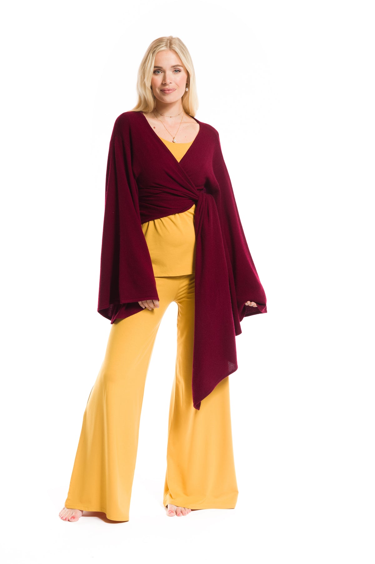 PALAZZO PANTS TIBETAN YELLOW