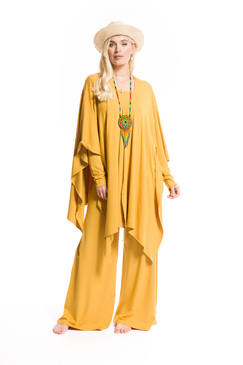 LONG SLEEVE TOP TIBETAN YELLOW