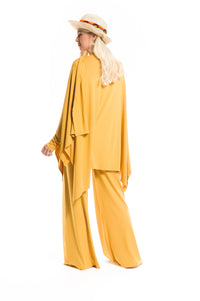 BAMBOO WRAP TOP TIBETAN YELLOW