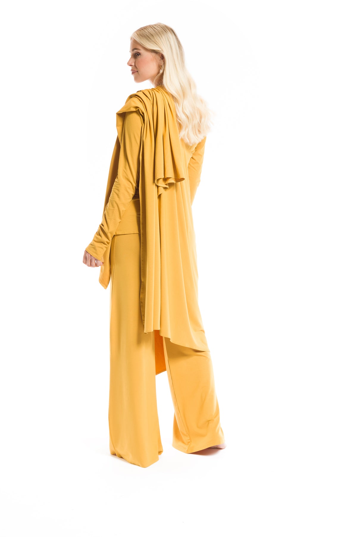 WRAP TOP TIBETAN YELLOW