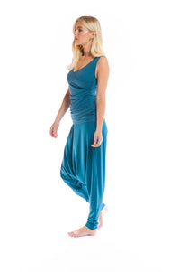 BAMBOO HAREM LOUNGE PANTS TEAL