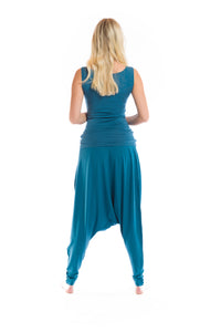 BAMBOO HAREM LOUNGE PANTS TEAL