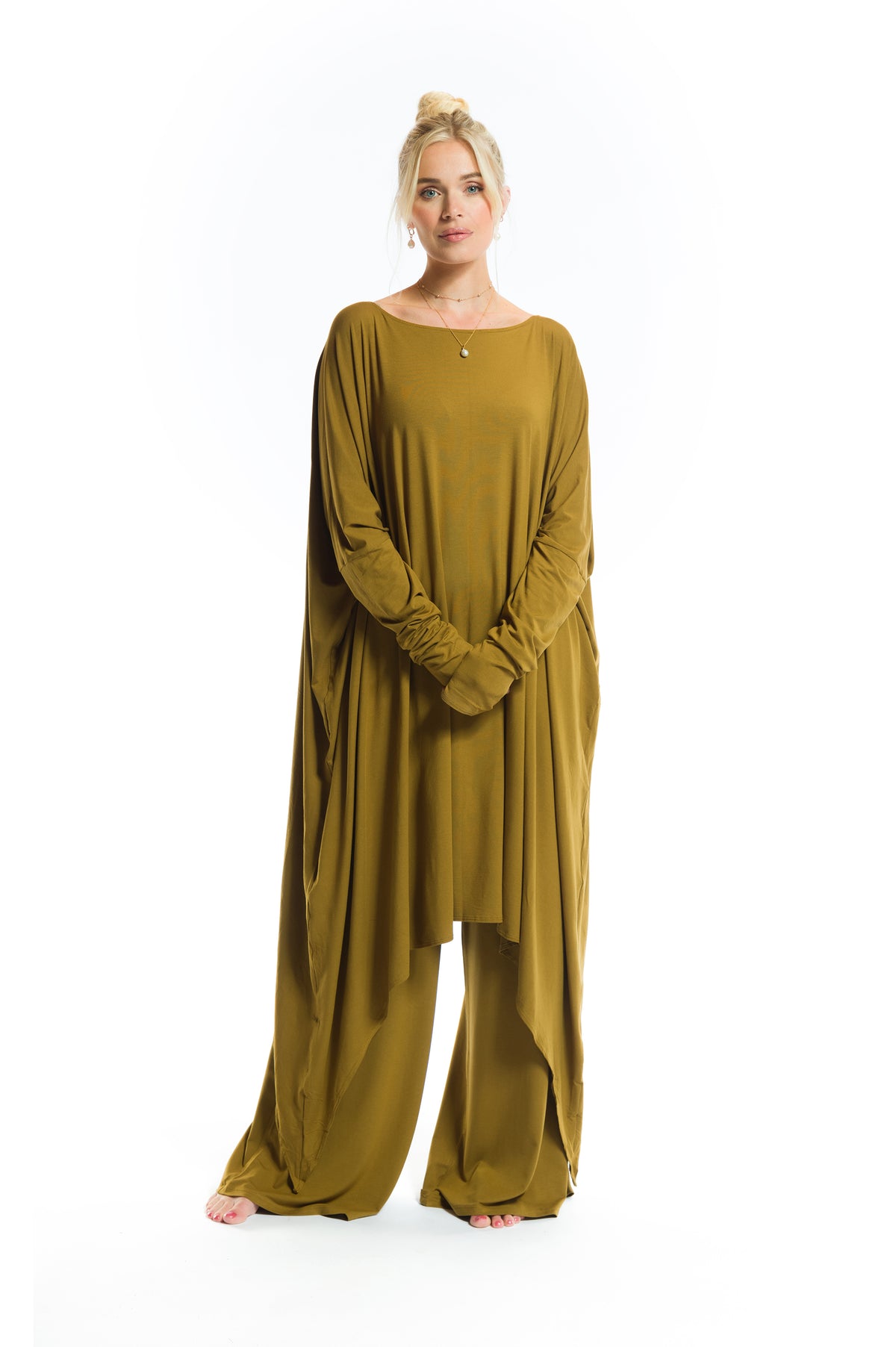 PALAZZO PANTS PISTACHIO