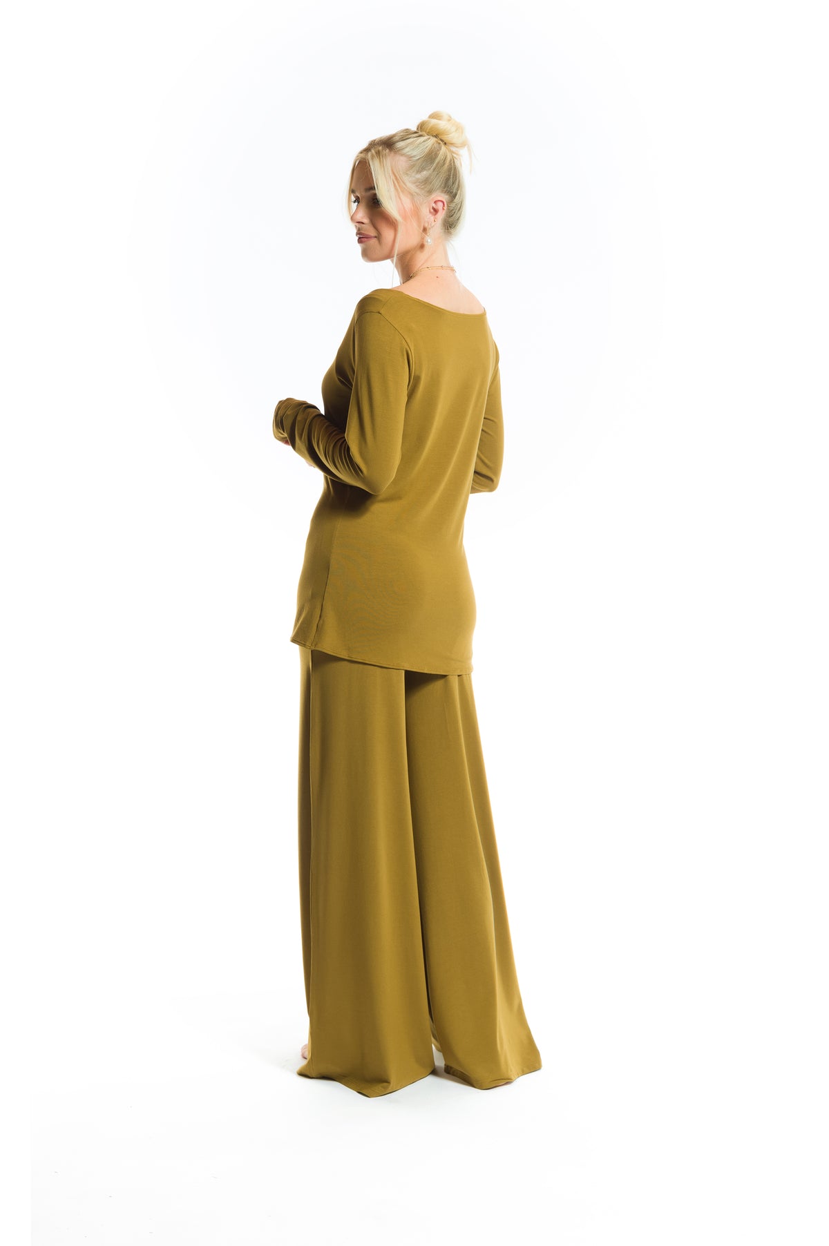 PALAZZO PANTS PISTACHIO