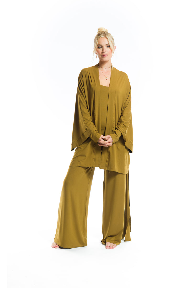 PALAZZO PANTS PISTACHIO