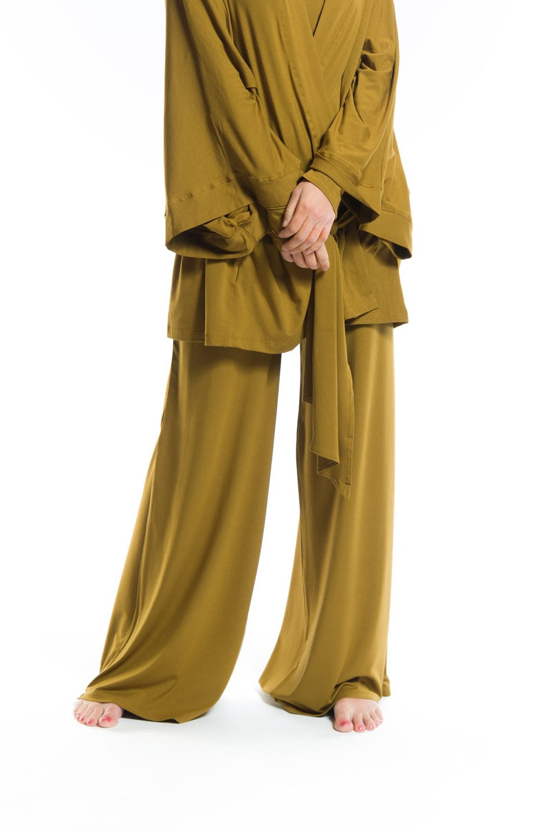 PALAZZO PANTS PISTACHIO