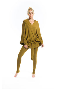 BAMBOO LONG LEGGINGS PISTACHIO