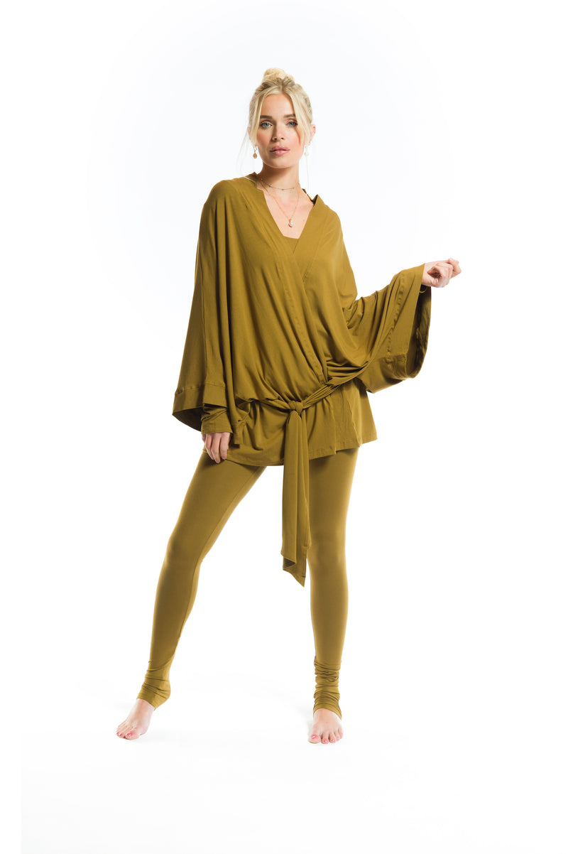 BAMBOO LONG LEGGINGS PISTACHIO