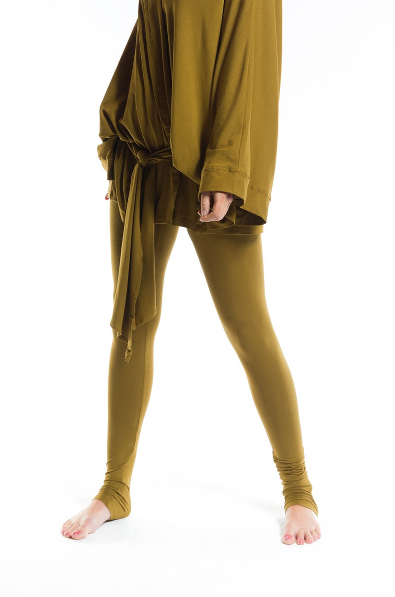 BAMBOO LONG LEGGINGS PISTACHIO