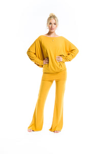 BAMBOO SOUL PANTS TIBETAN YELLOW