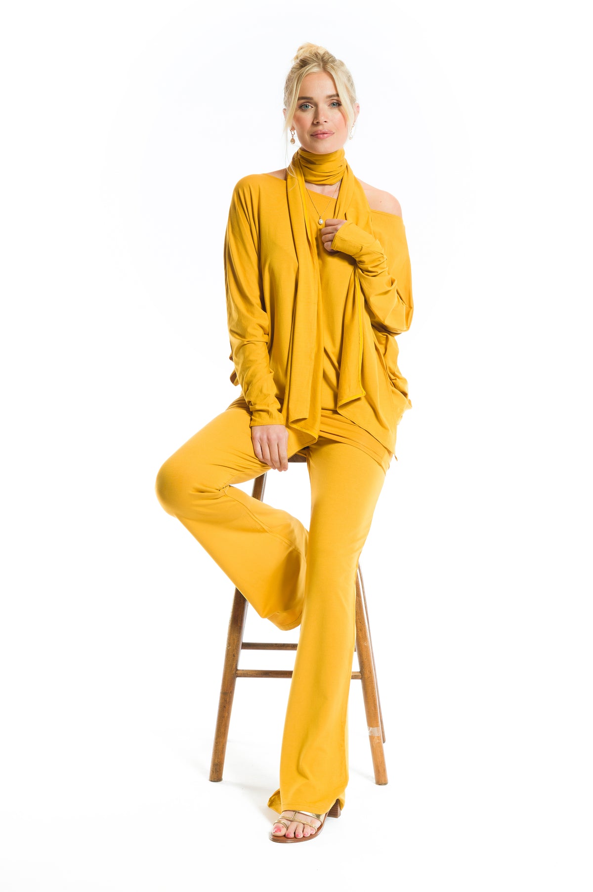 BAMBOO SOUL PANTS TIBETAN YELLOW