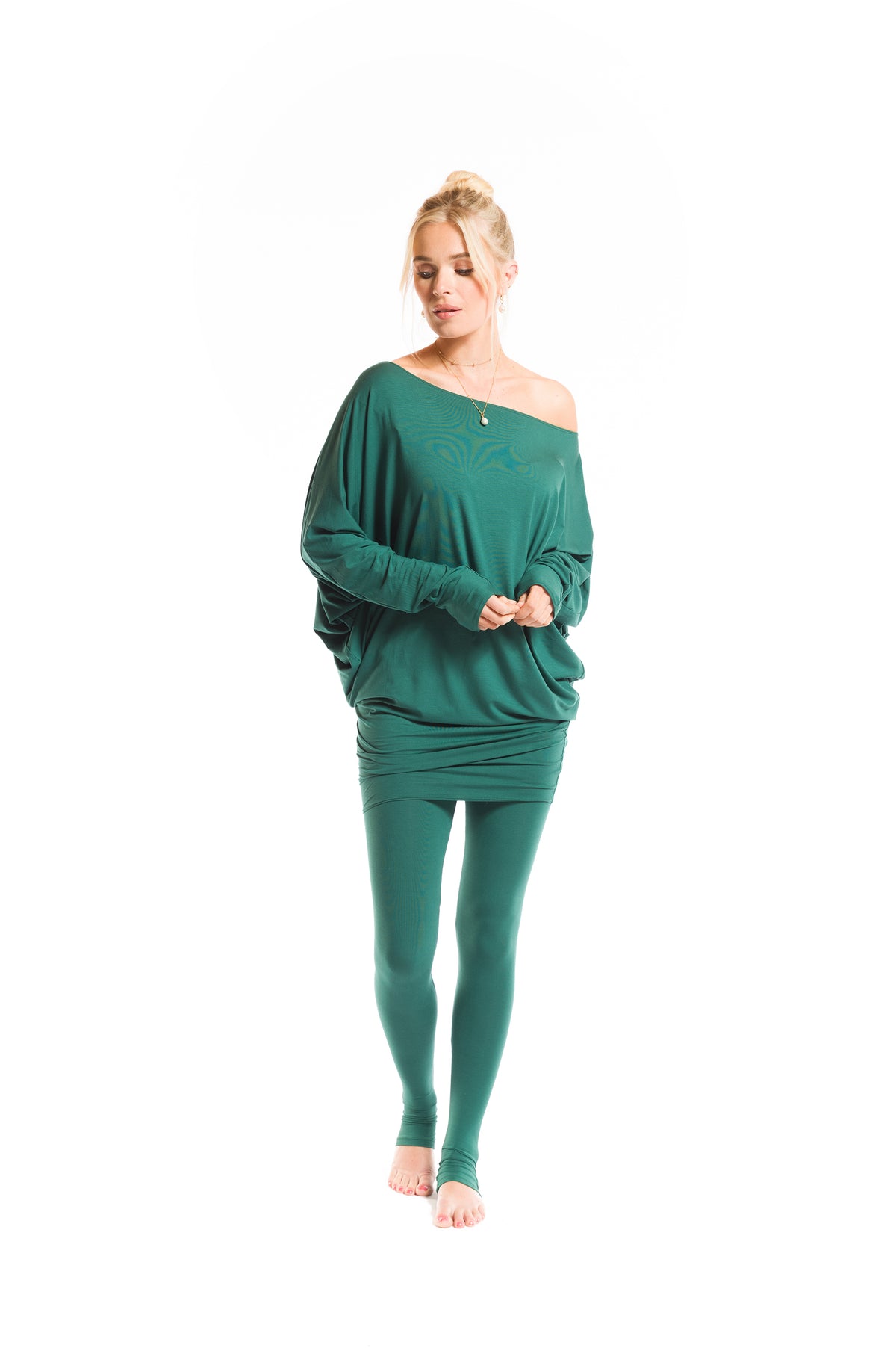 BAMBOO LONG LEGGINGS FLORESTA