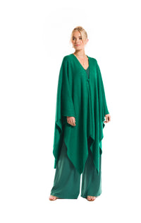 BAMBOO PALAZZO PANTS FLORESTA