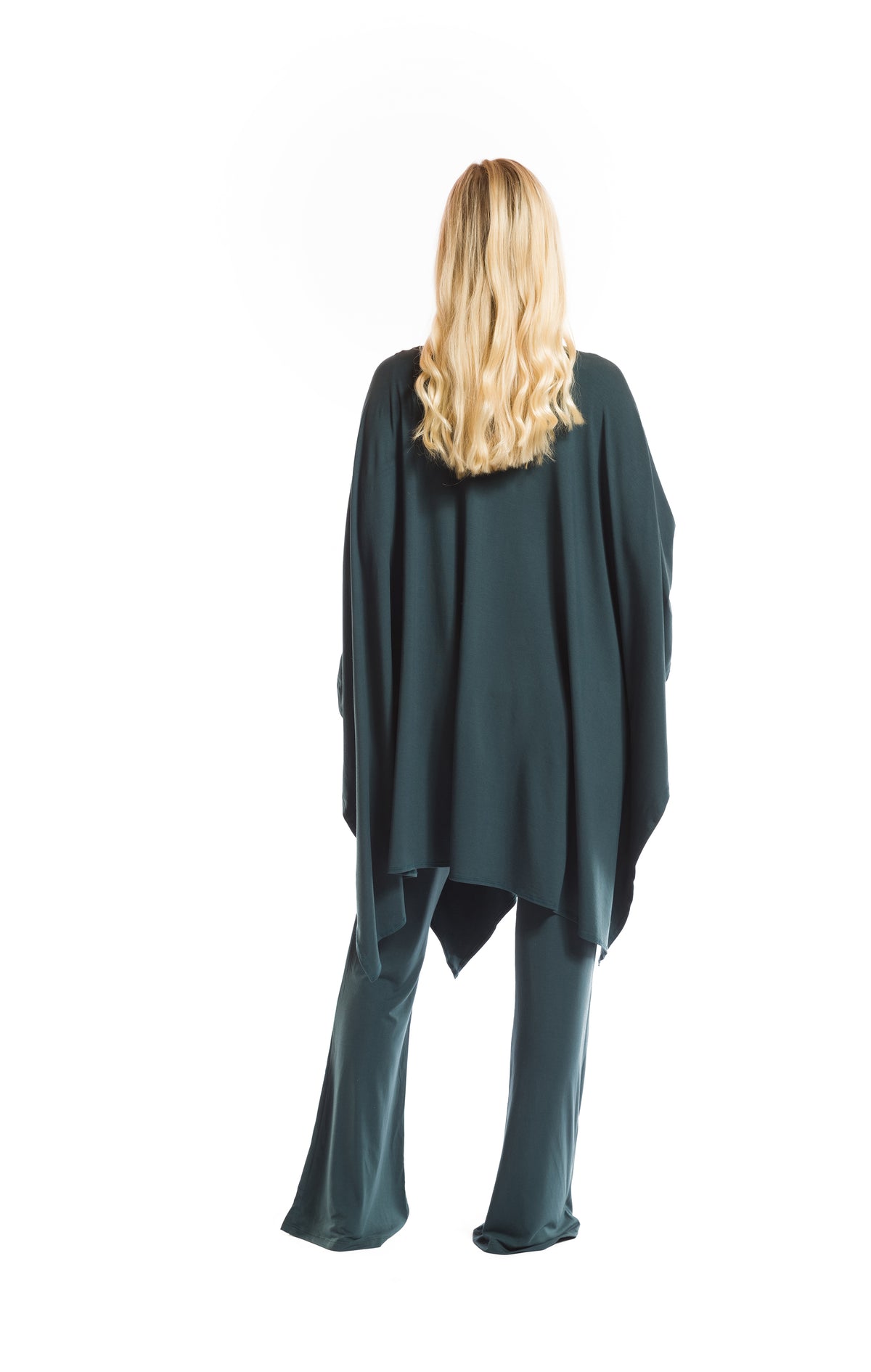 WRAP TOP OCEAN GREEN