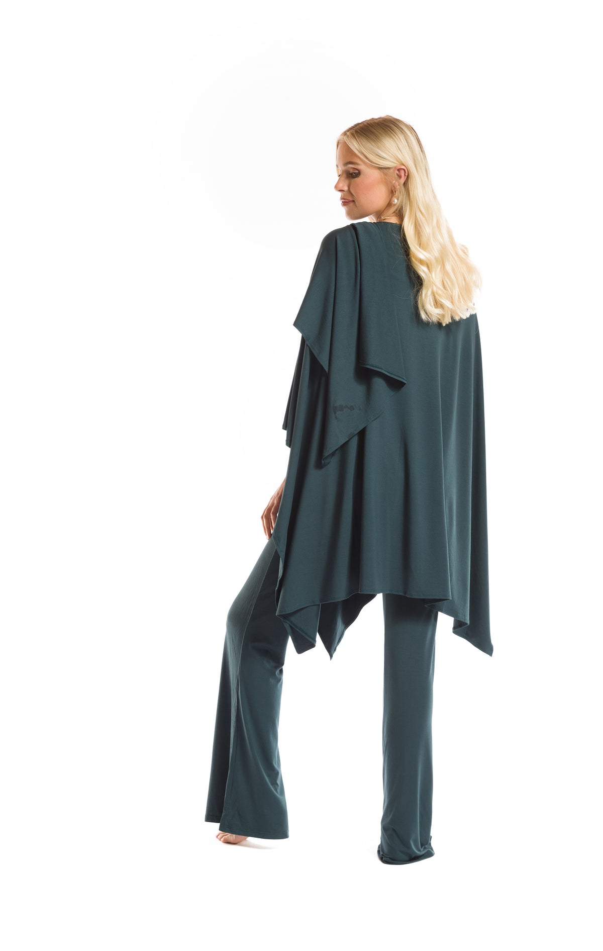 WRAP TOP OCEAN GREEN