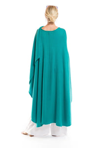 100% 4 PLY AVALON CASHMERE CAPE AQUA