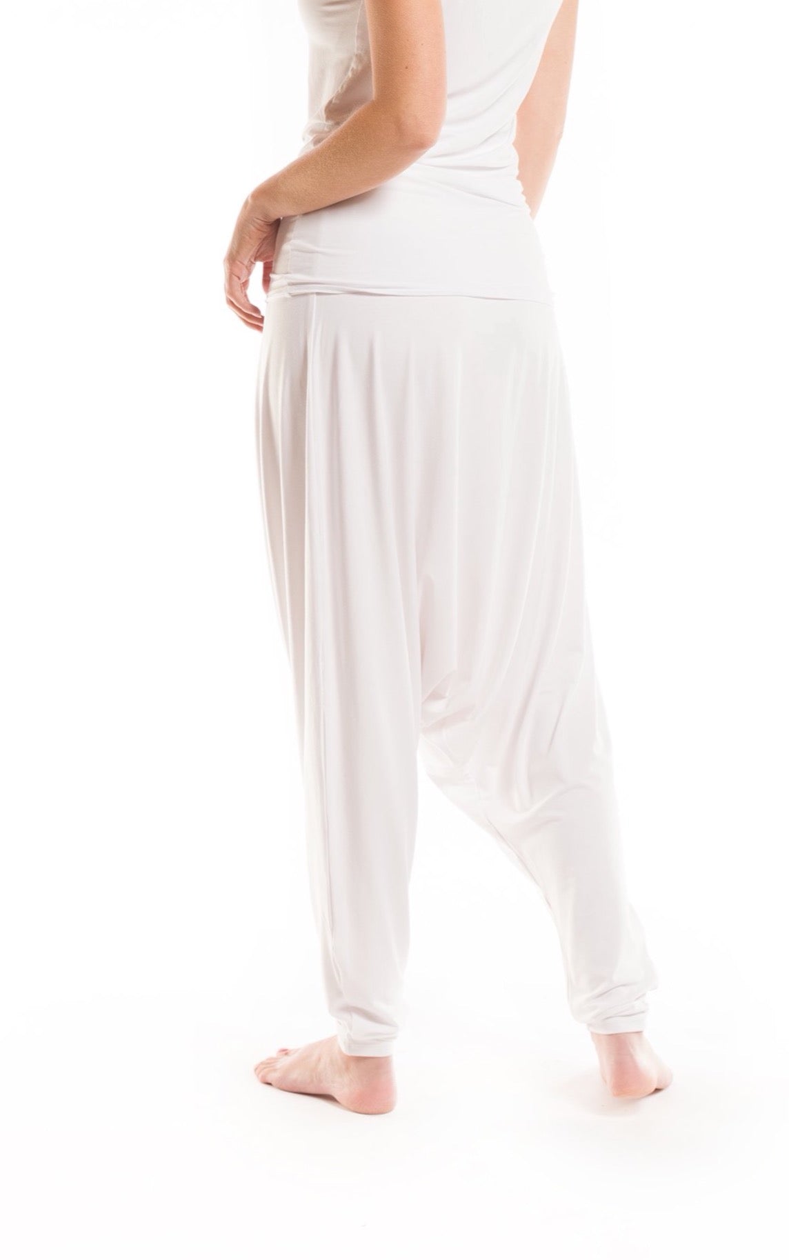 HAREM LOUNGE PANTS WHITE