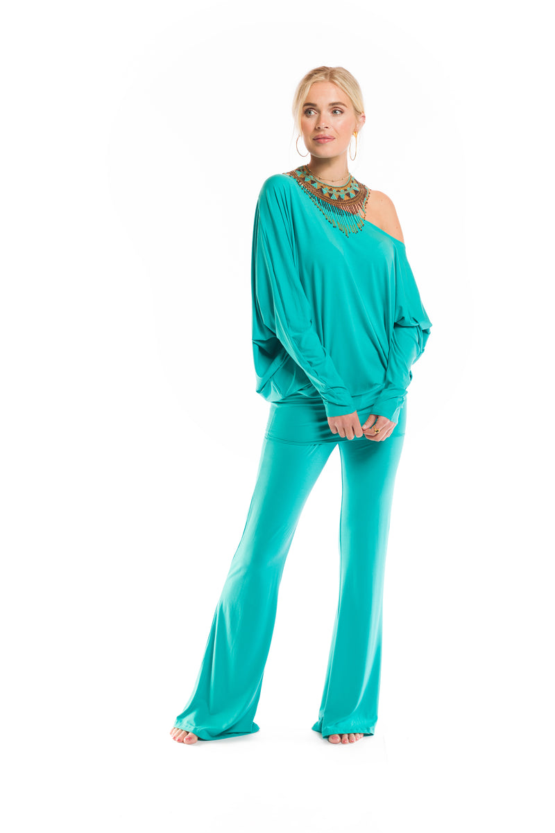 BAMBOO SOUL PANTS TURQUOISE