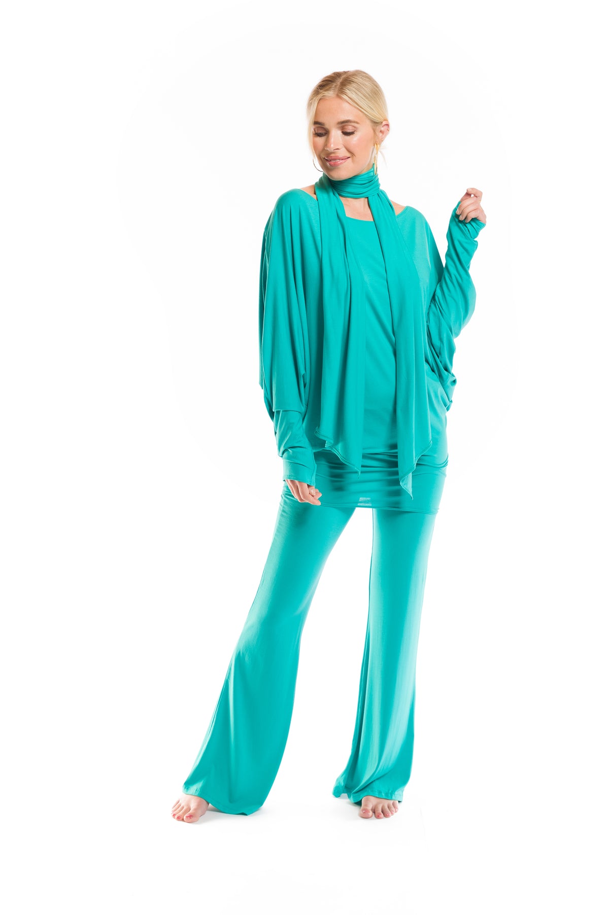 BAMBOO SOUL PANTS TURQUOISE