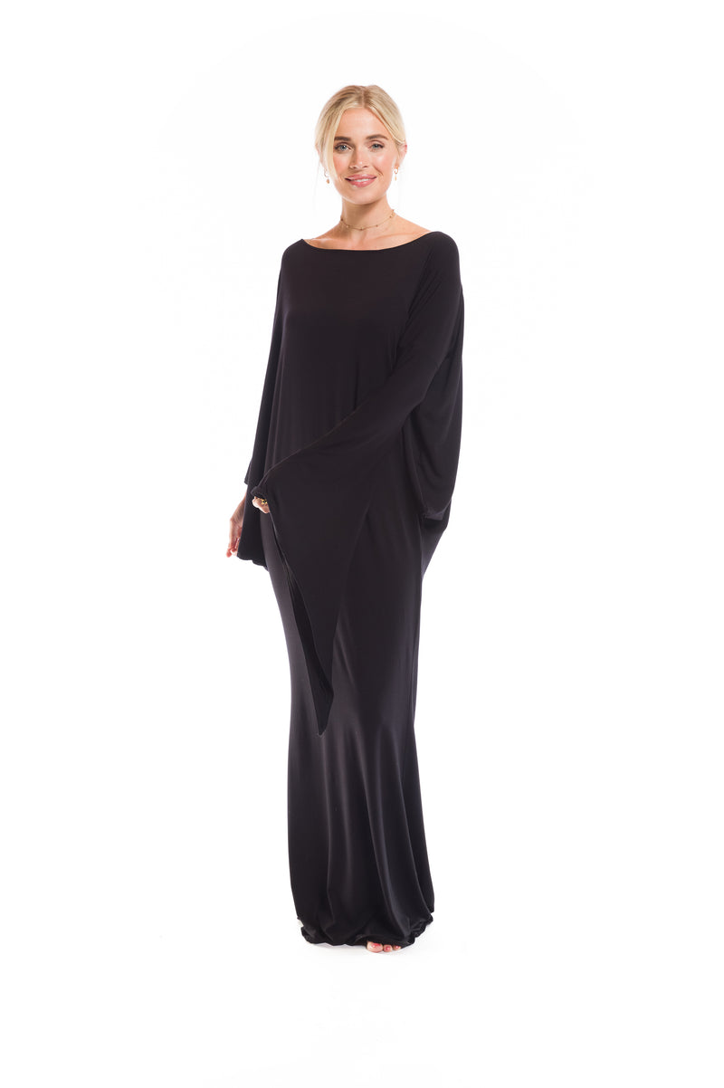 GRECIAN DRESS BLACK