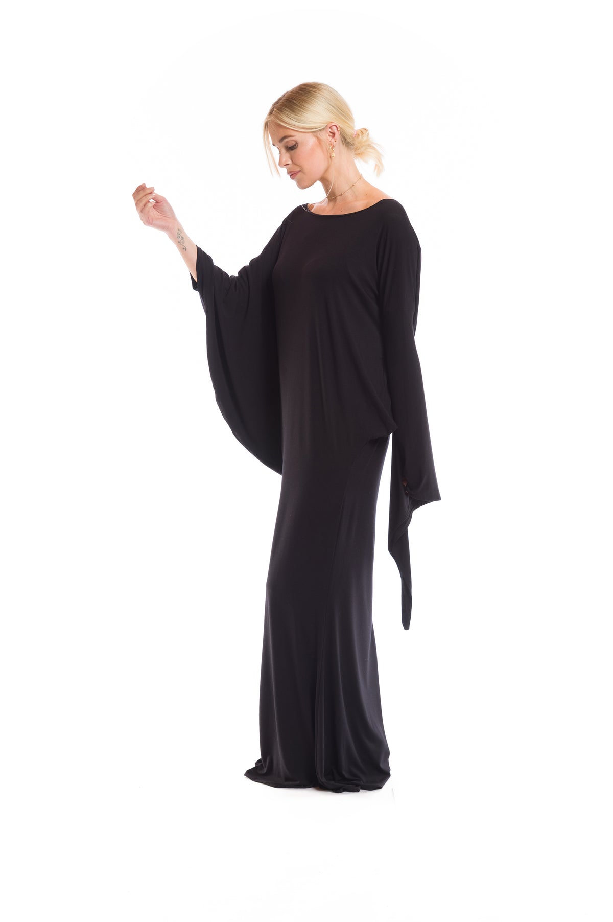 GRECIAN DRESS BLACK