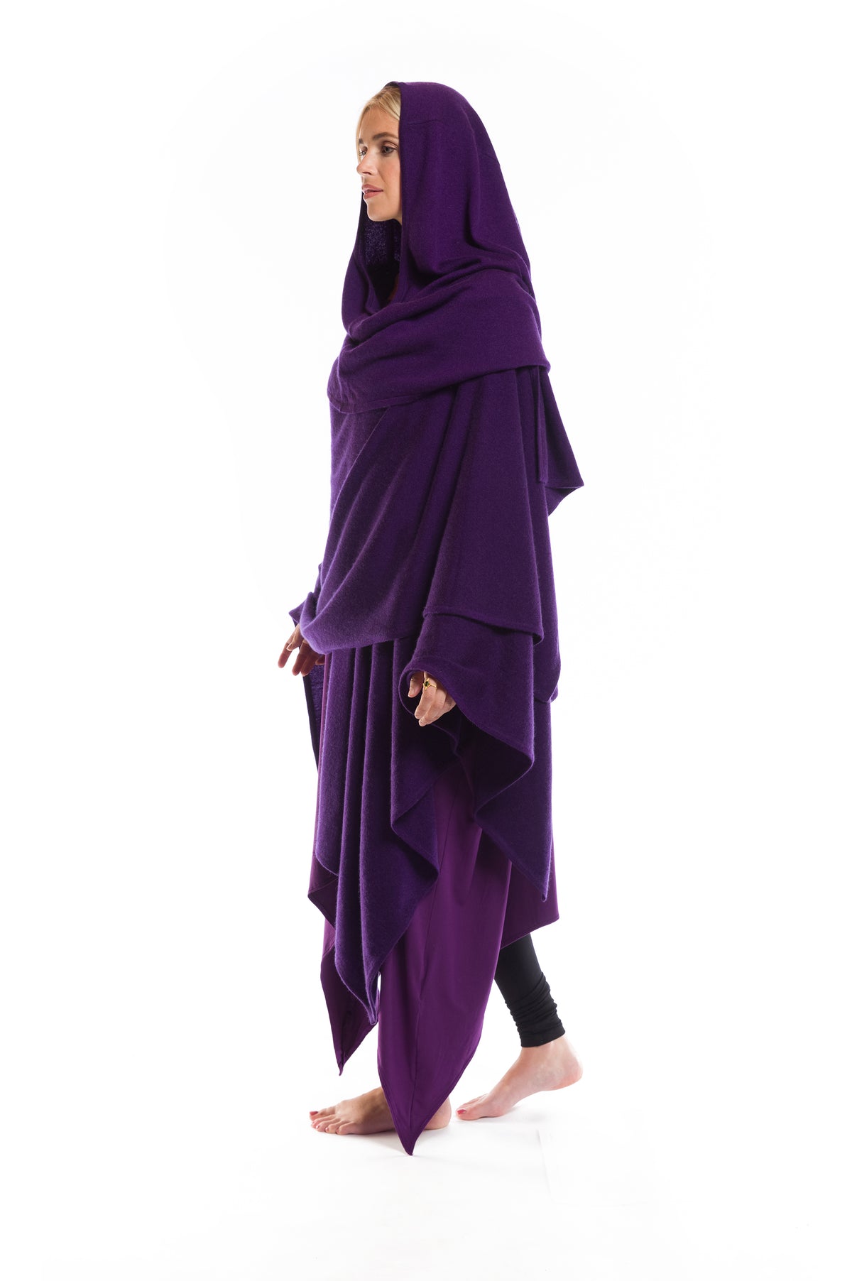 2 PLY AVALON CASHMERE CAPE PURPLE