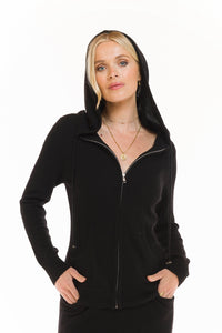 CASHMERE TRACKSUIT SET BLACK