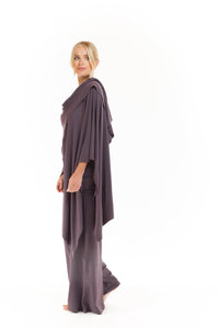 BAMBOO WRAP TOP CHARCOAL