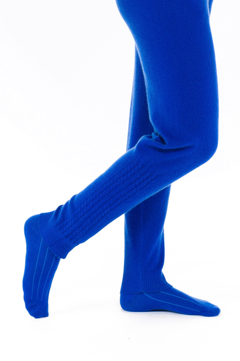 CASHMERE SOCKS ROYAL BLUE