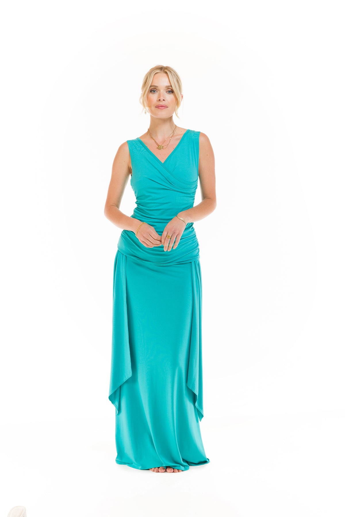 THAI SKIRT TURQUOISE