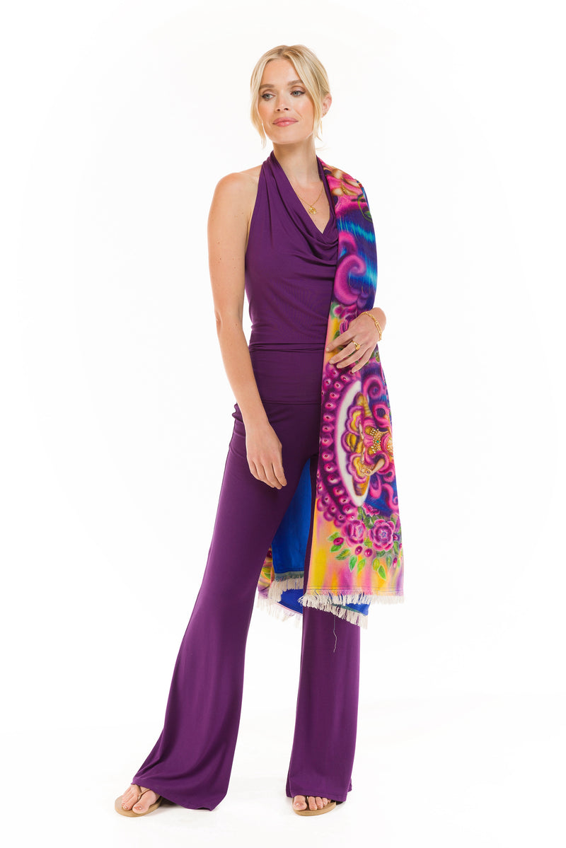 HALTER NECK PURPLE