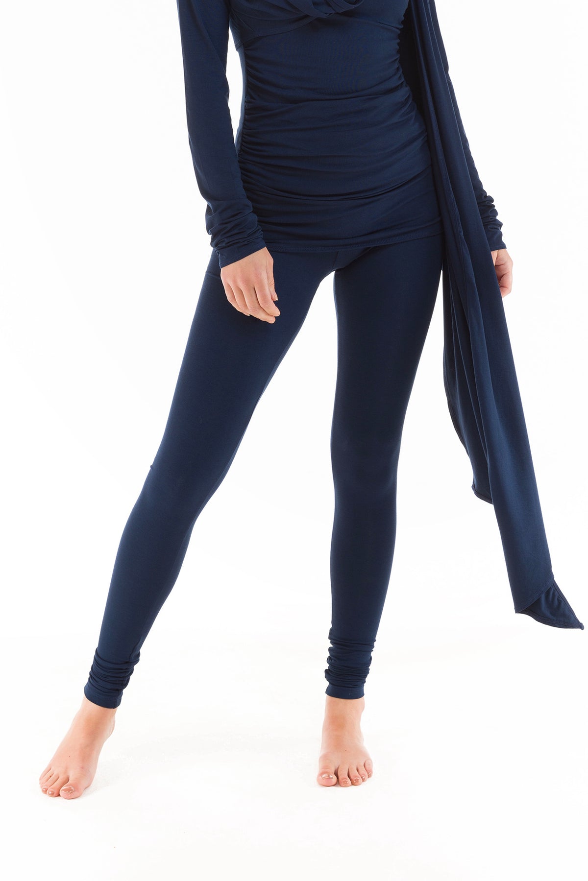 BAMBOO LONG LEGGINGS NAVY