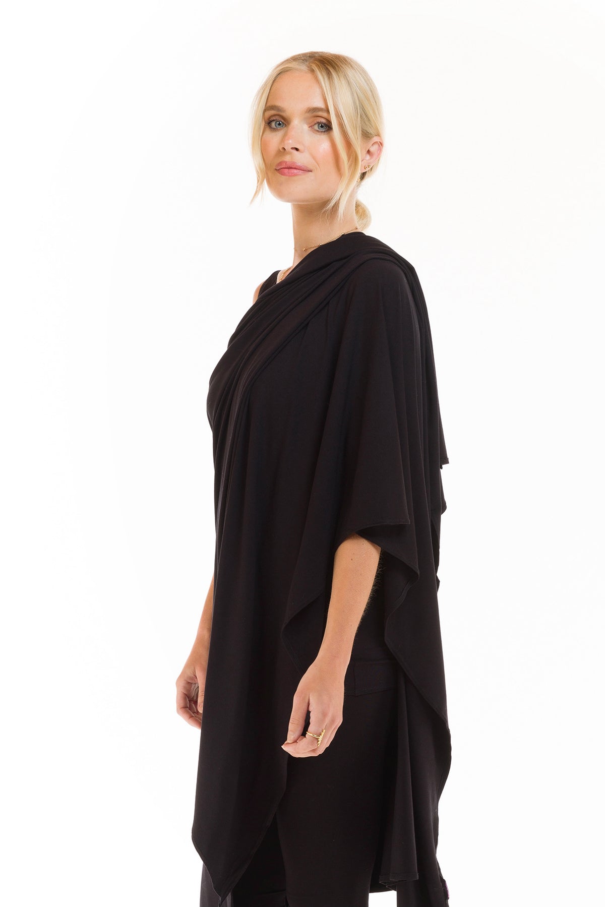 WRAP TOP BLACK