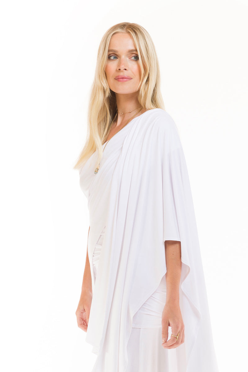 BAMBOO WRAP TOP WHITE