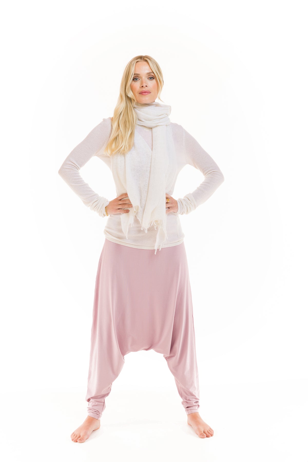 ULTRA FINE LONG SLEEVE TOP WINTER WHITE