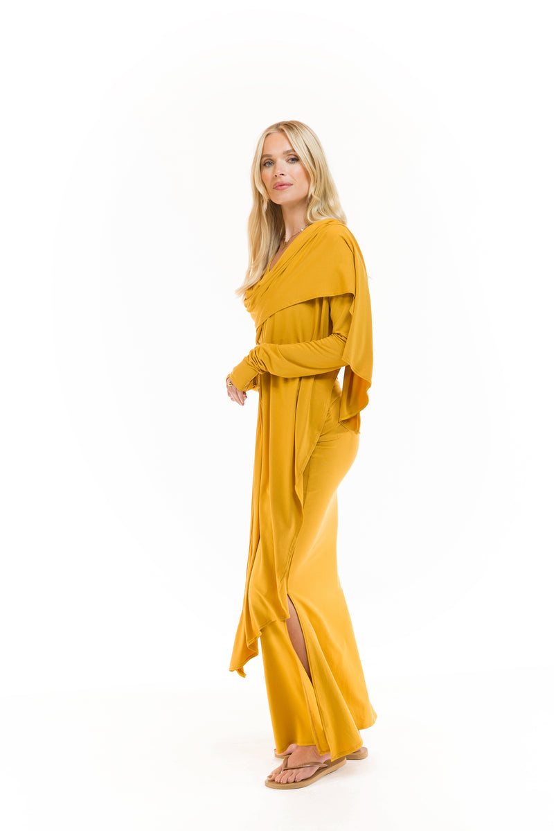 CROSSOVER TOP TIBETAN YELLOW