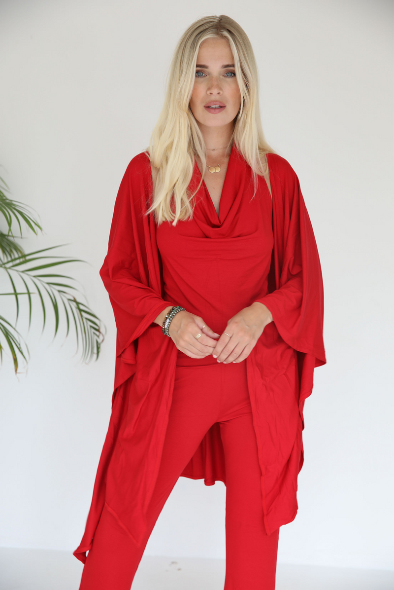 BAMBOO SOUL PANTS RED