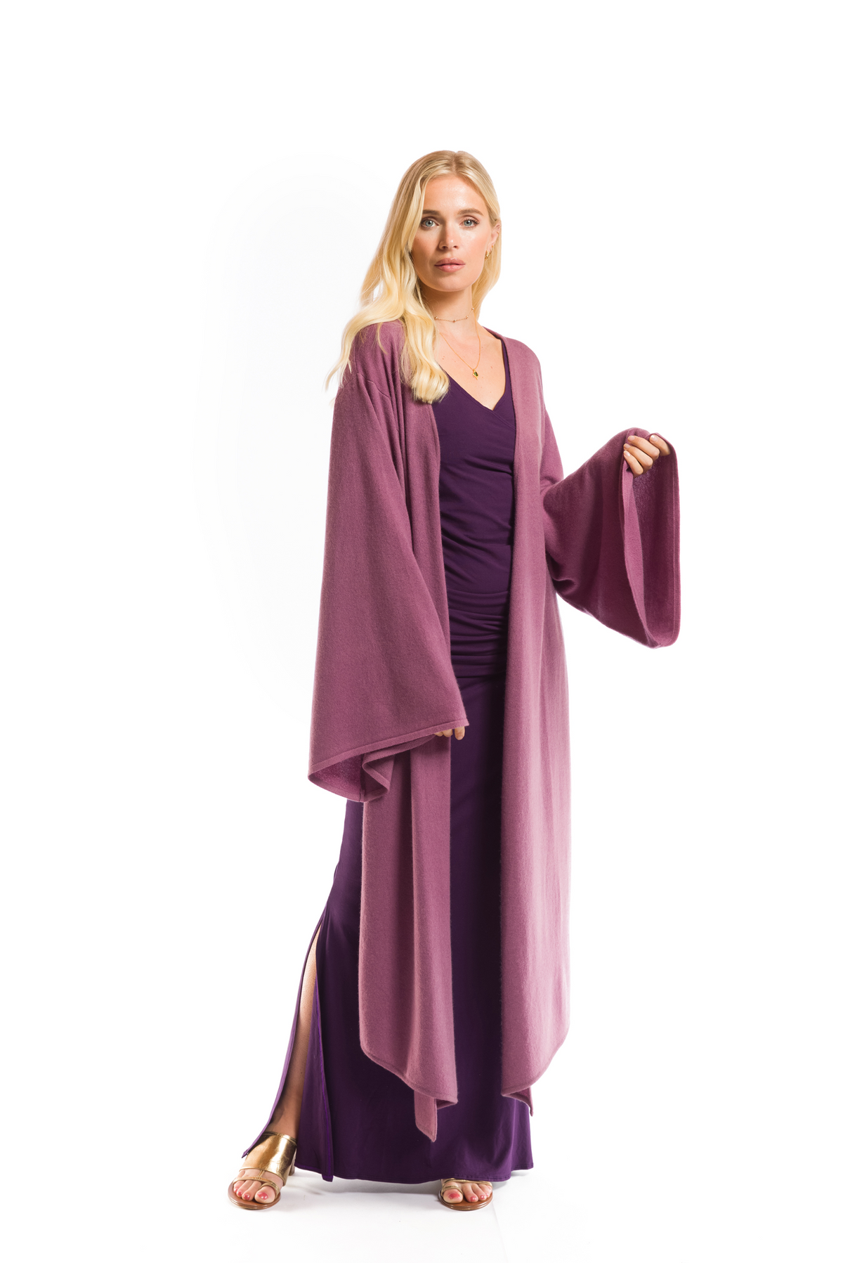 BAMBOO CROSSOVER TOP DEEP PURPLE