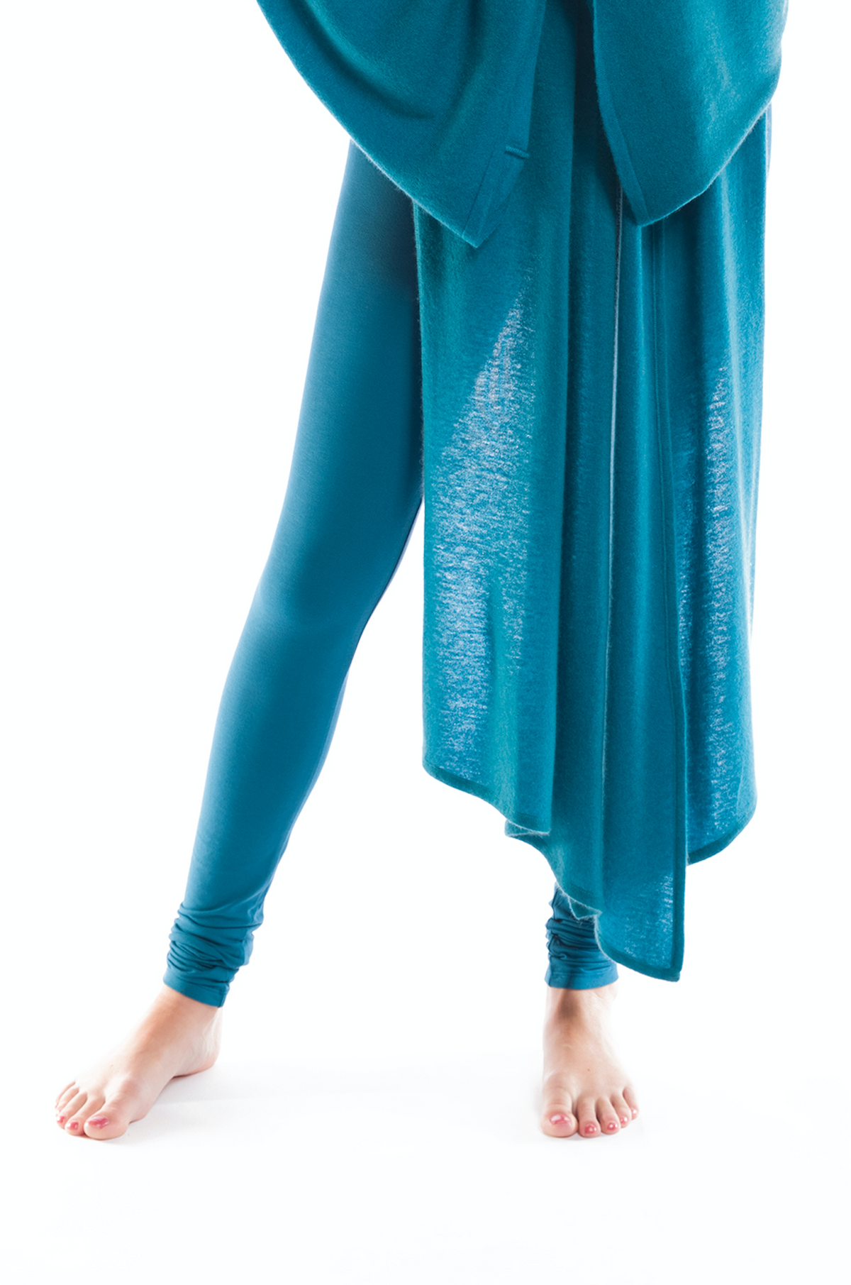 BAMBOO LONG LEGGINGS TEAL