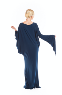 GRECIAN DRESS NAVY