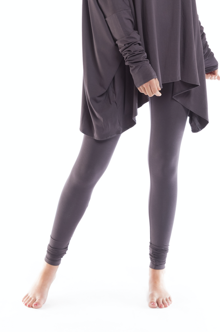 LONG LEGGINGS CHARCOAL