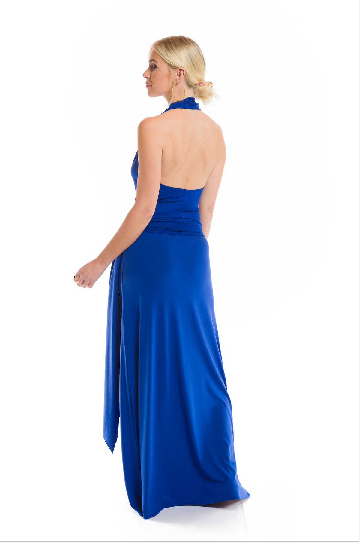 HALTER NECK COBALT BLUE