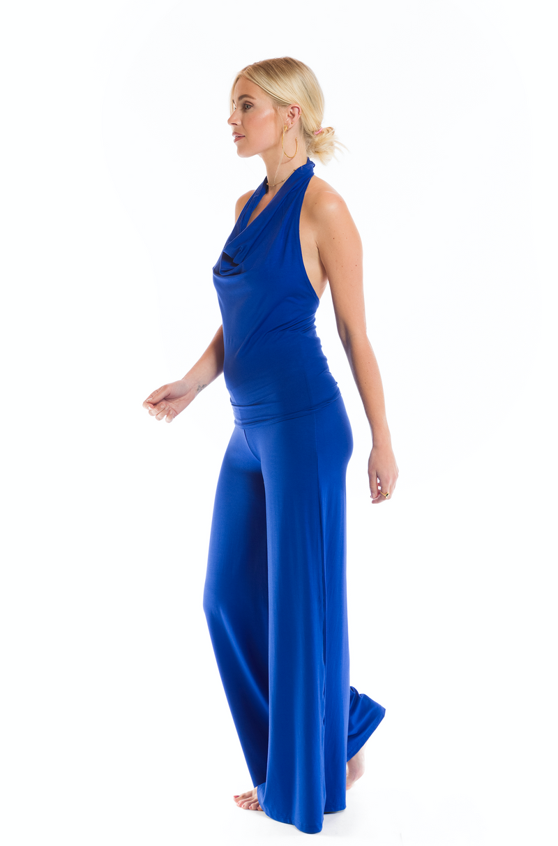 HALTER NECK COBALT BLUE