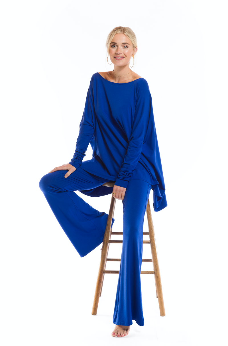 BAGGY BOX TOP COBALT BLUE