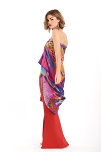 Angel Wings Dharma Silk Shawl - Rainbow - MUDRA