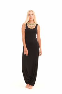 Bamboo Fitted Jumpsuit Black - MUDRA