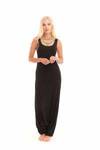 Bamboo Fitted Jumpsuit Black - MUDRA