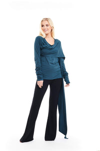 Bamboo Soul Pants Black - MUDRA