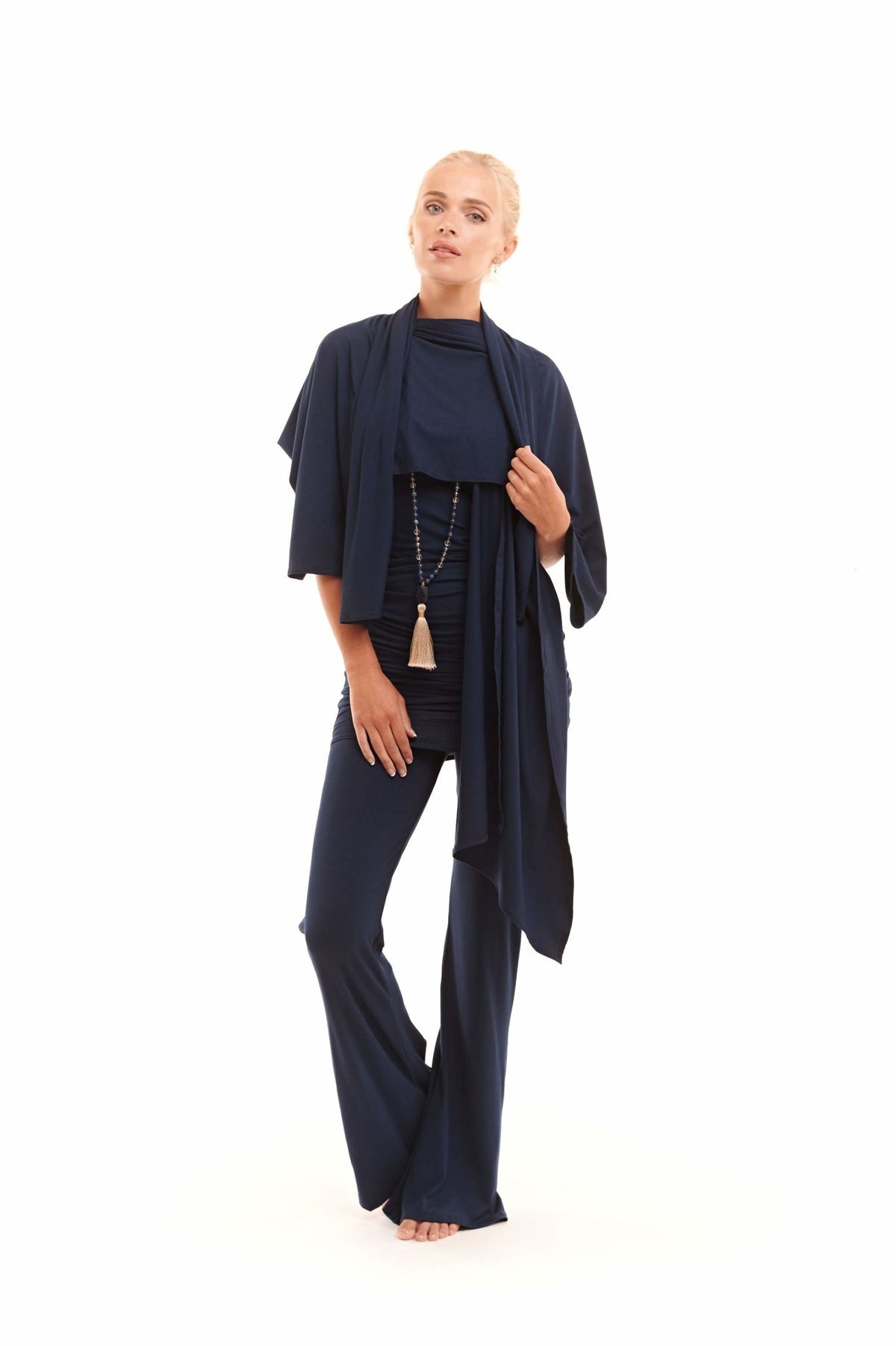 Bamboo Soul Pants Navy - MUDRA